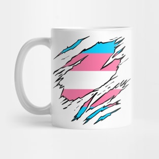 LGBTQI+ Superhero Transexual flag Mug